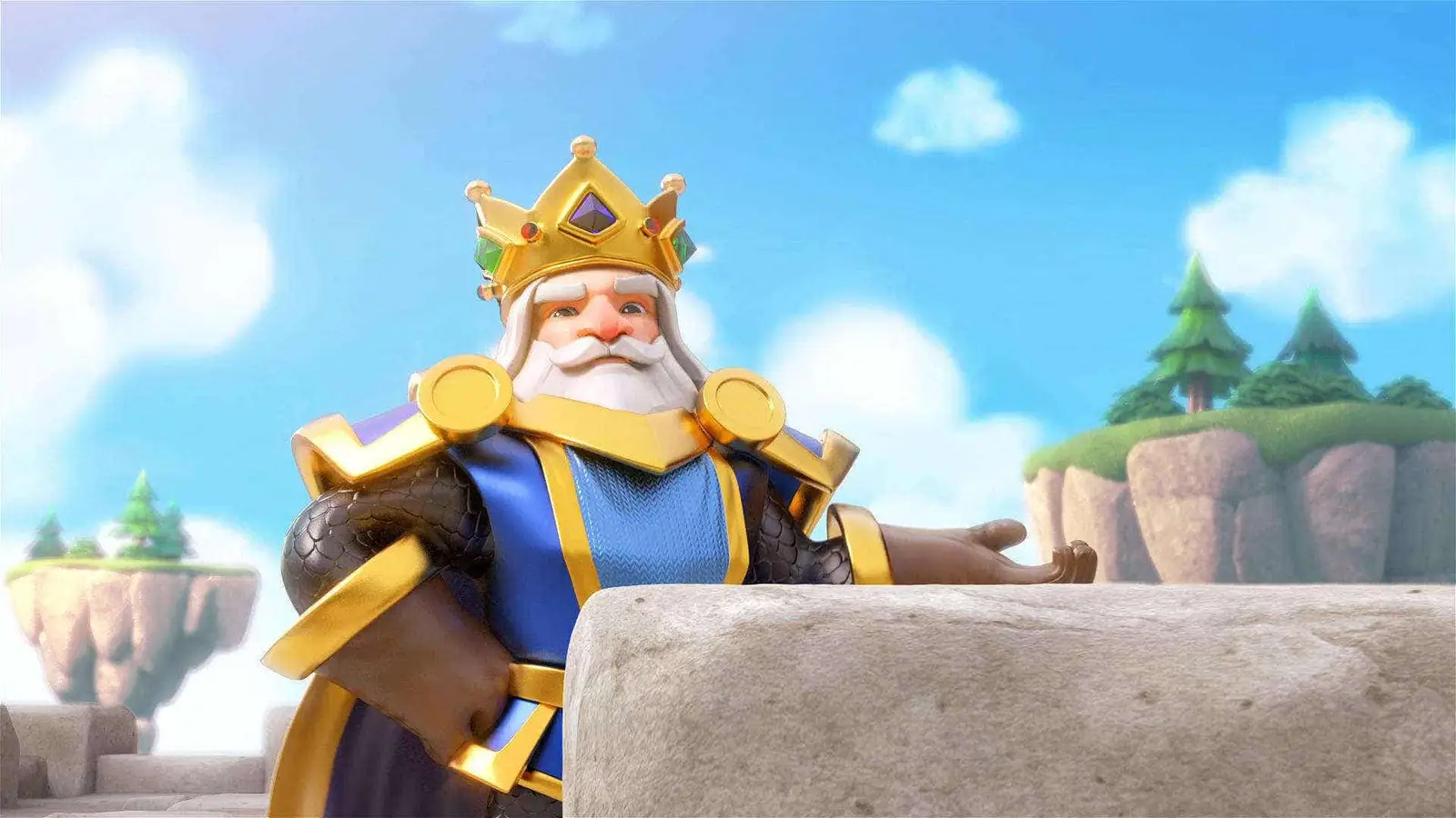 คีย์อาร์ตกองทัพจิ๋วหน้าปราสาทในเกม Summon and Conquer