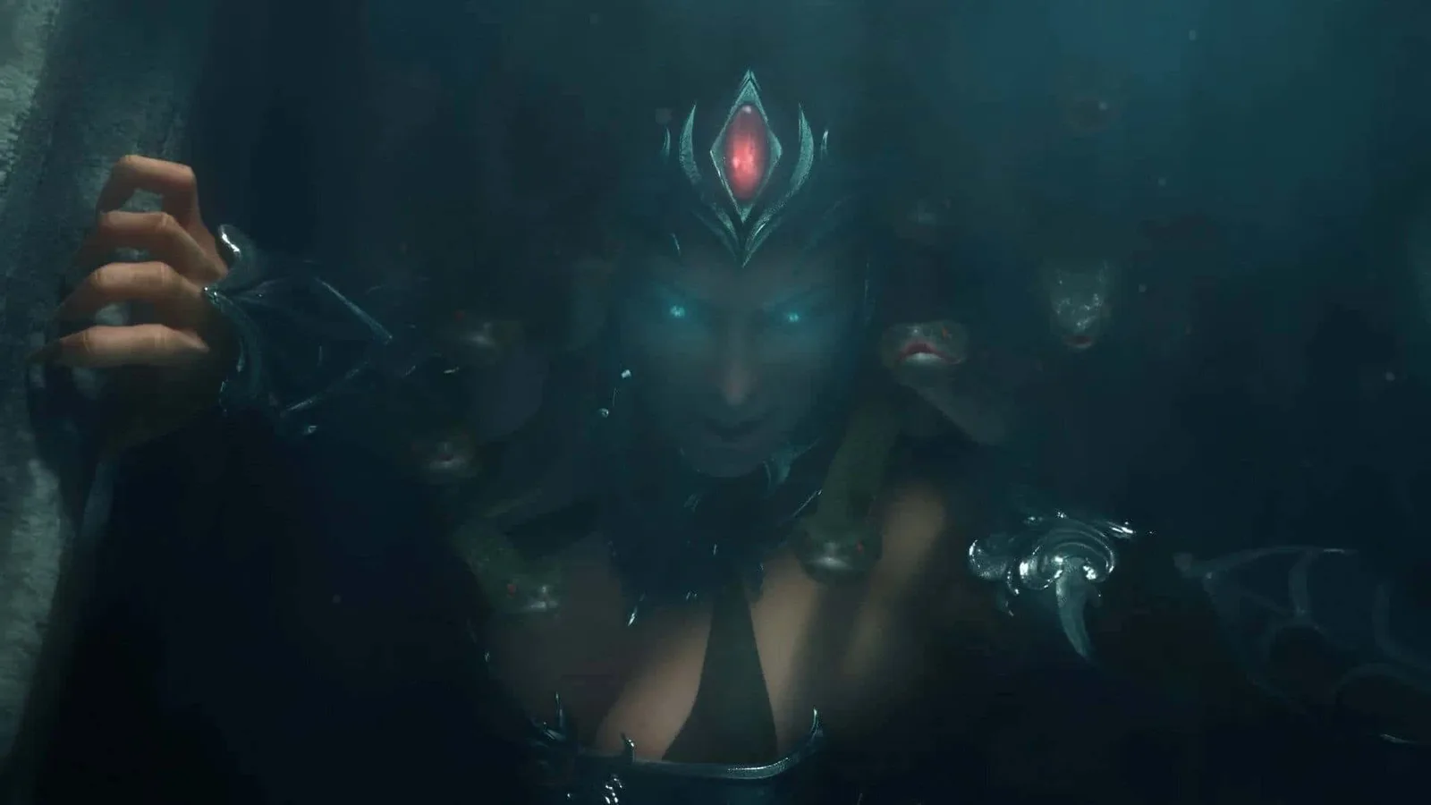 คีย์อาร์ตเกม Medusa II โทนน้ำเงินเข้ม